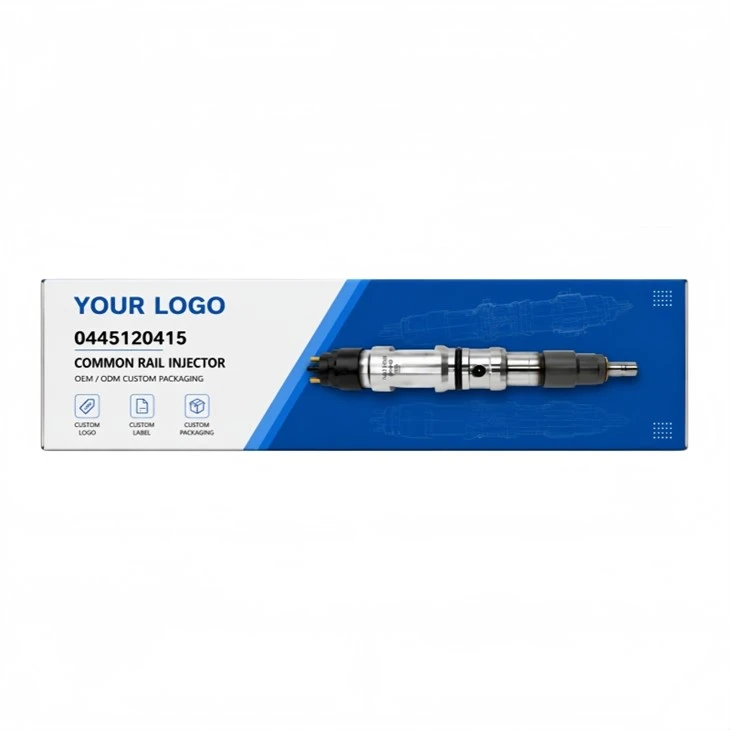 0445120415 Common Rail Diesel Injector OEM/ODM – Speċifikazzjoni tad-dwana, Logo u Ippakkjar